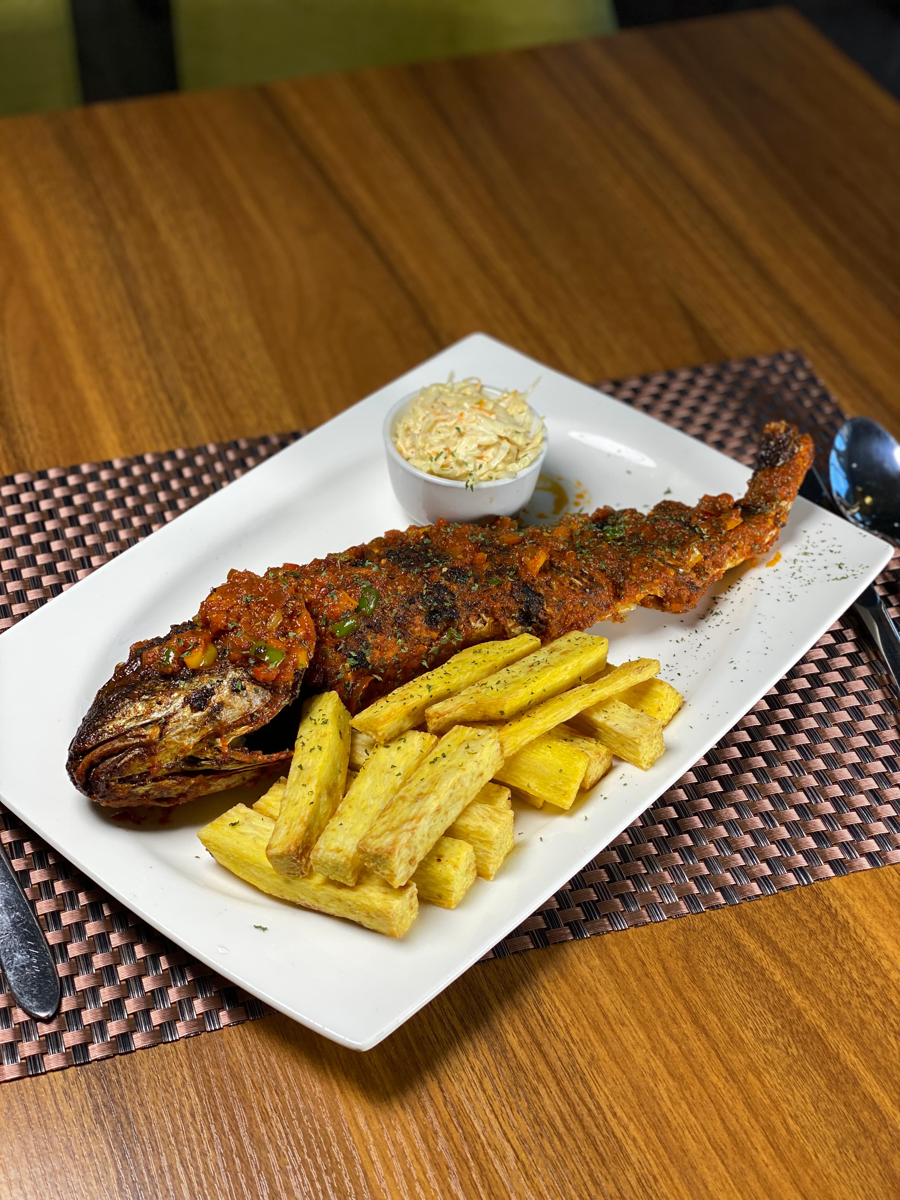 Grilled Croaker