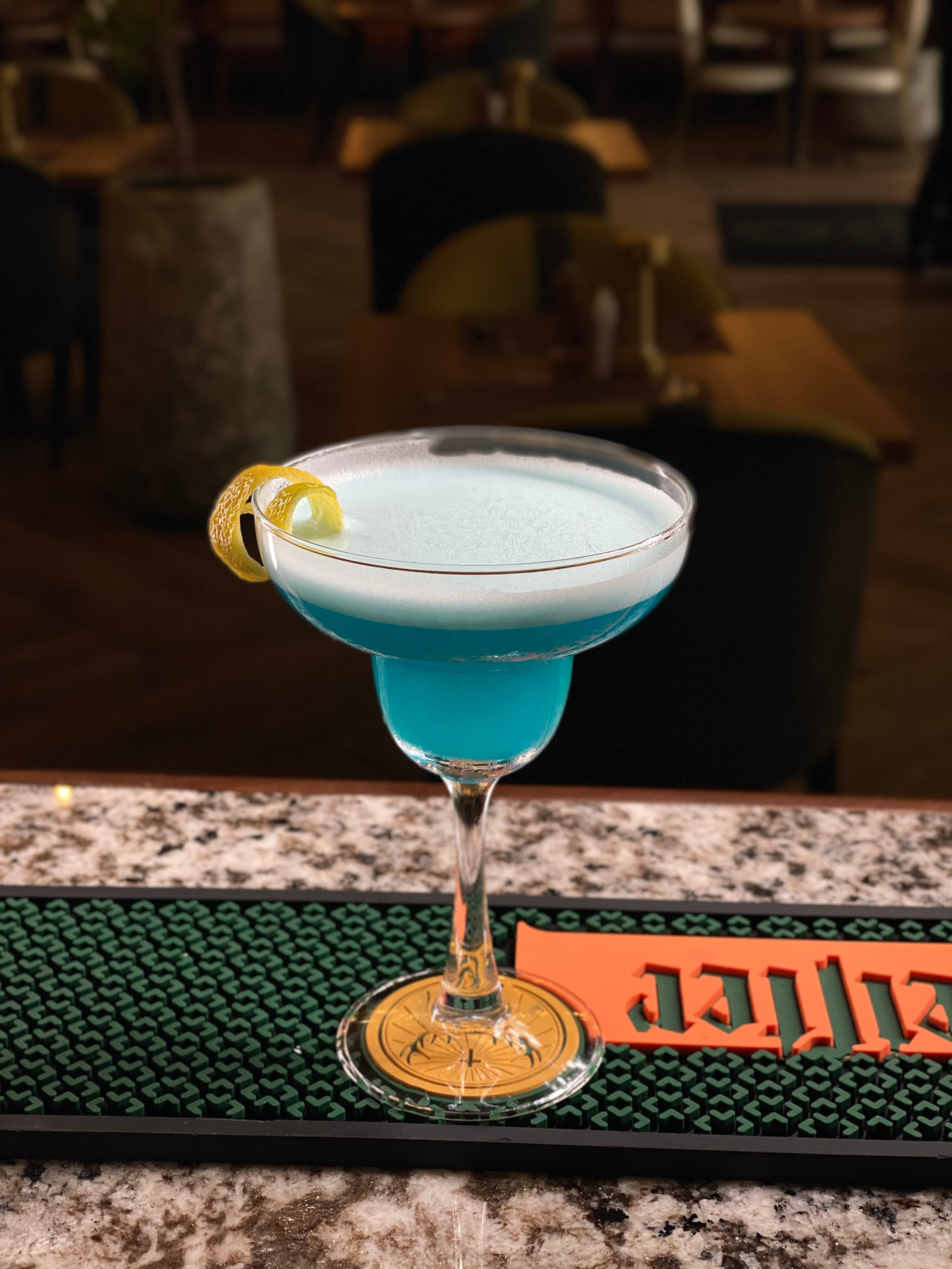 Blue Lady Cocktail